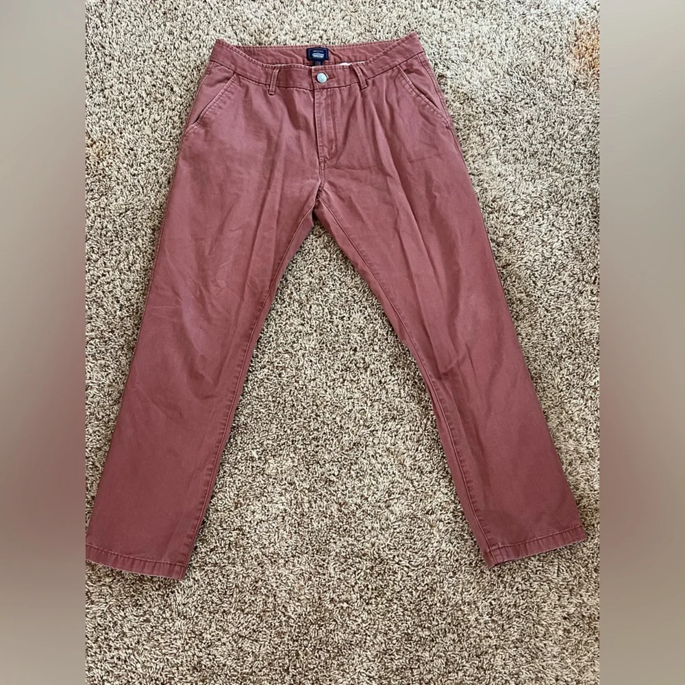 GAP Burnt Red Mens Chino - Picture 1 of 4